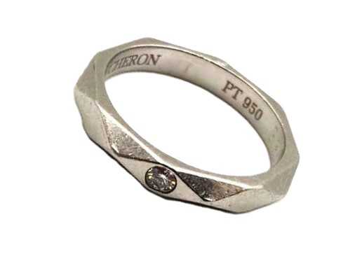 ブシュロン買取 Pt950 ファセット リング